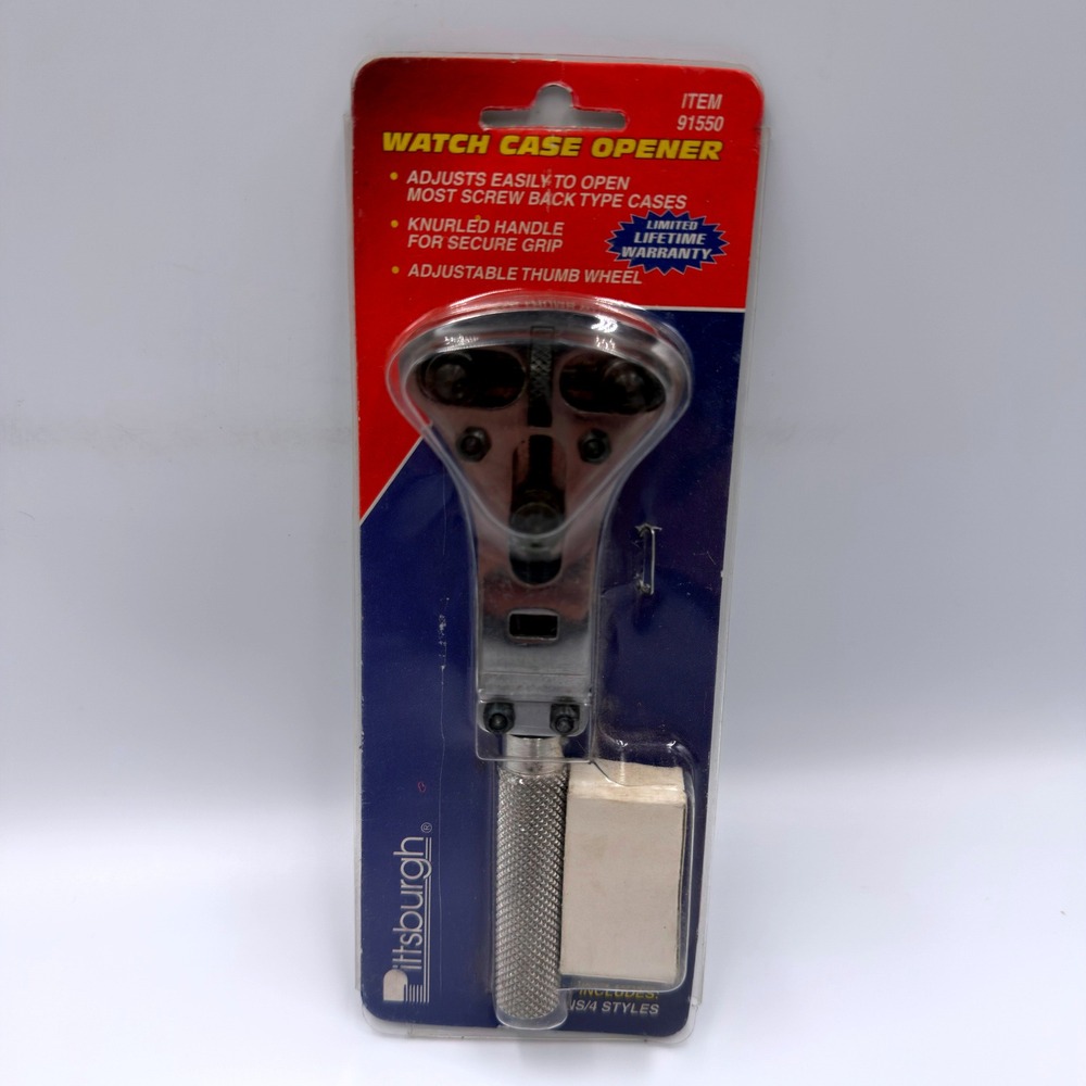 Pittsburgh Watch Case Opener Tool 91550 for Screw Back Cases with 12 Pins